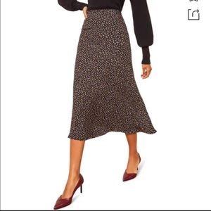 Reformation Bea midi skirt